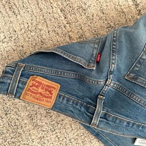 Straight leg Levi jeans